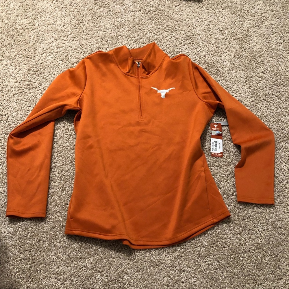 University of Texas 3/4 Zip